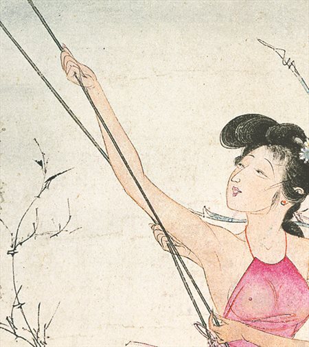 林甸-胡也佛的仕女画和最知名的金瓶梅秘戏图